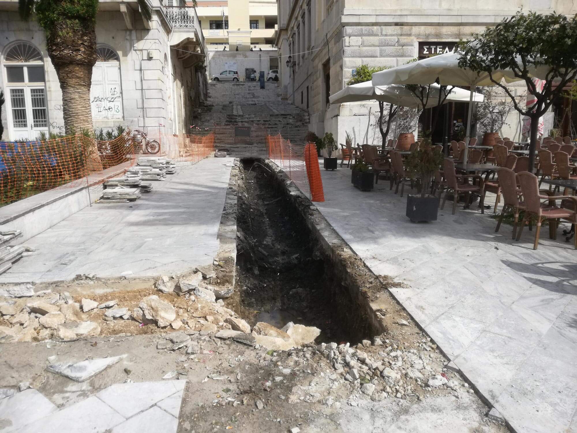Πλακοστρώσεις Ερμούπολη