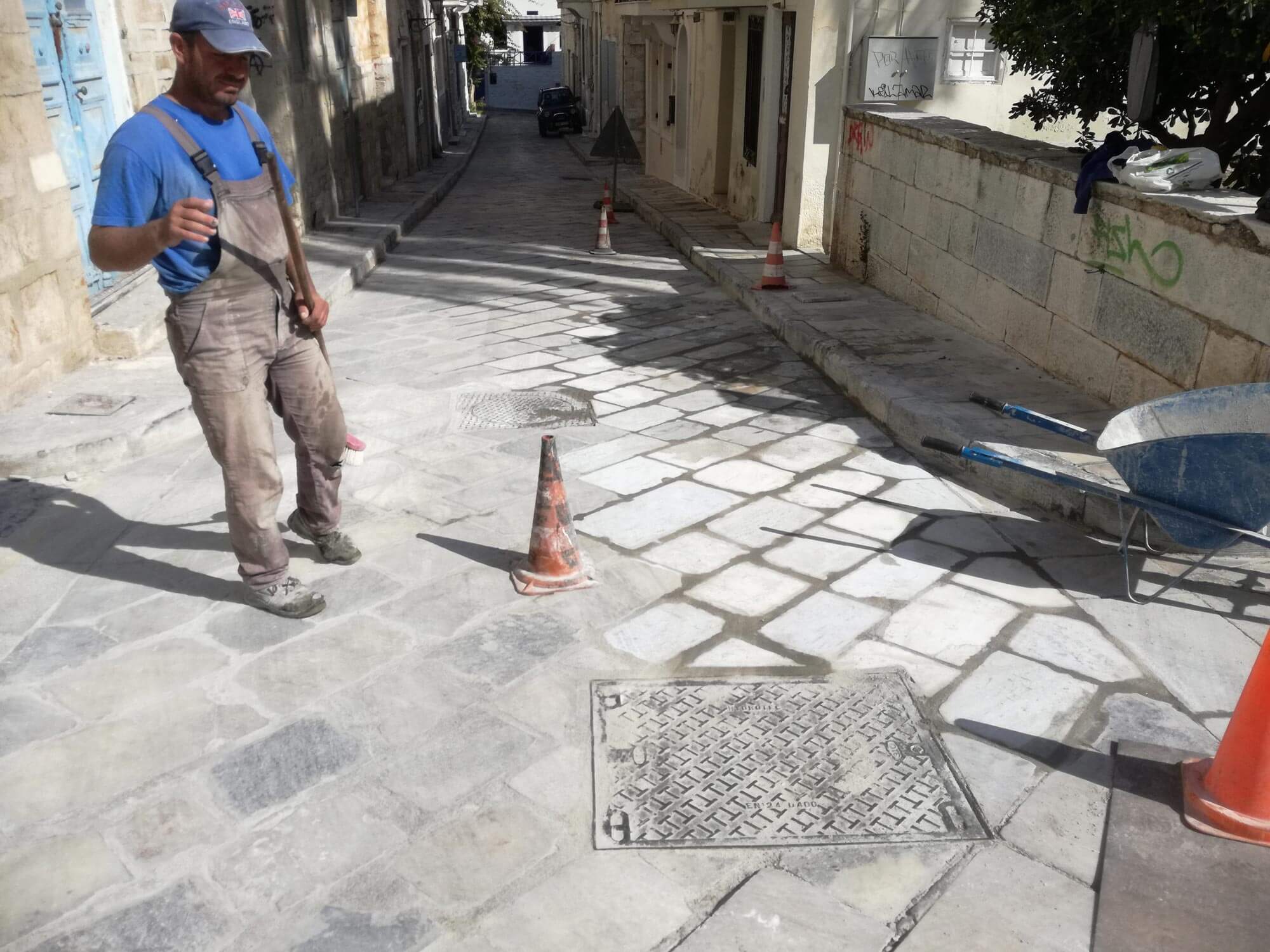 Πλακοστρώσεις Ερμούπολη