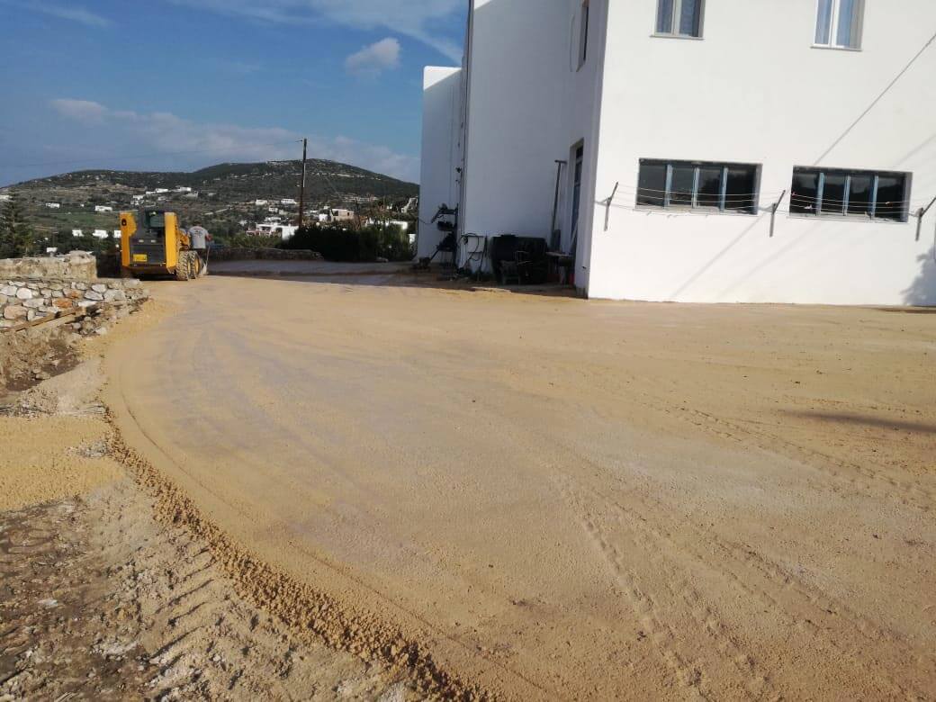 Έργα στην Πάρο 